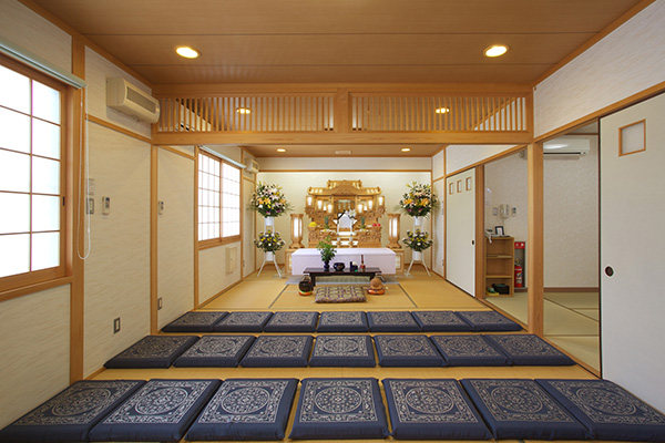 通夜会館での家族葬